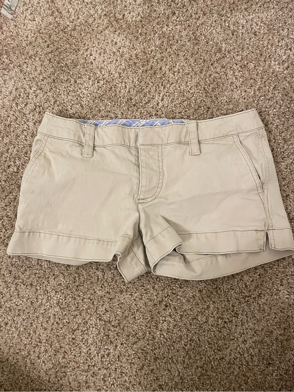 Vintage American Eagle Khaki Shorts Size 2
